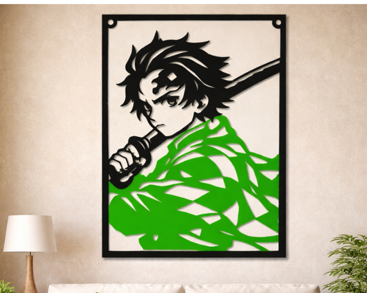 Tanjiro Kamado - Wall Decor - (10" x 6")