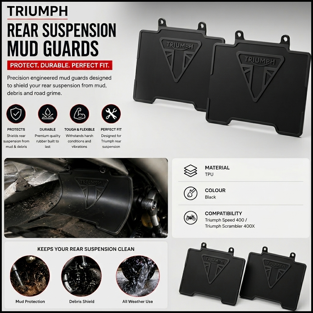 Triumph - Speed 400 / Scrambler 400x Mud Guard