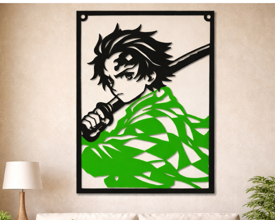 Tanjiro Kamado - Wall Decor - (10" x 6")