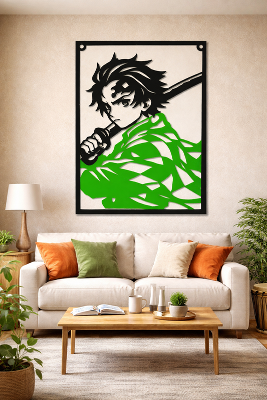 Tanjiro Kamado - Wall Decor - (10" x 6")